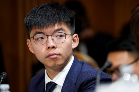 조슈아 웡  연합뉴스